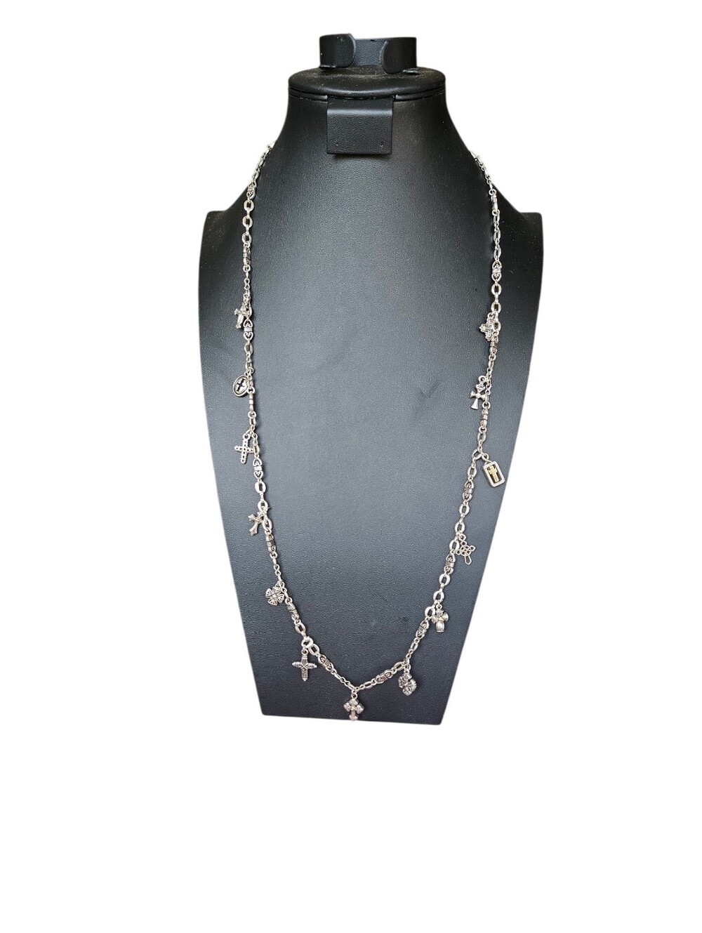 Brighton Charm Eternity Cross Necklace